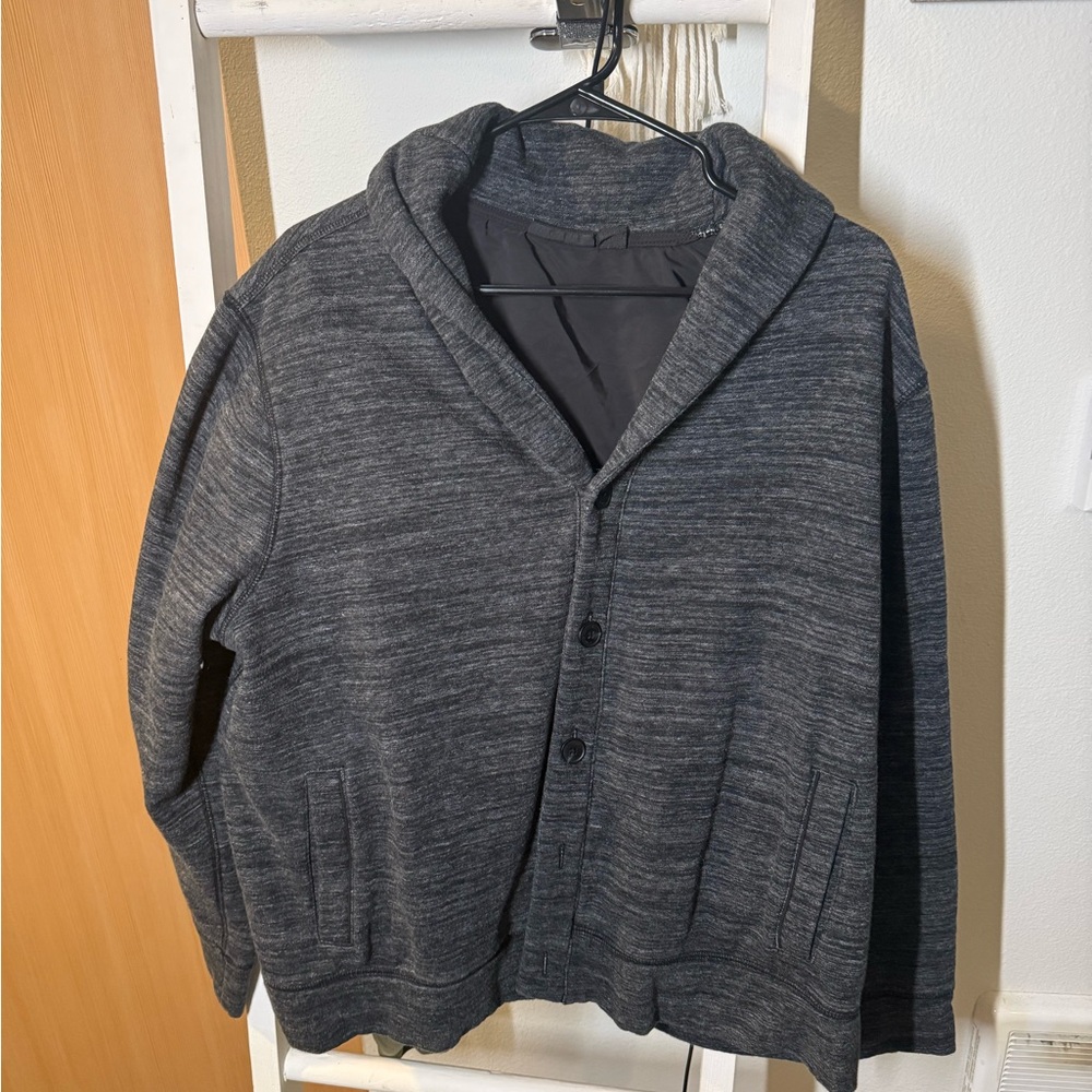 Marc Anthony Charcoal Knit Cardigan